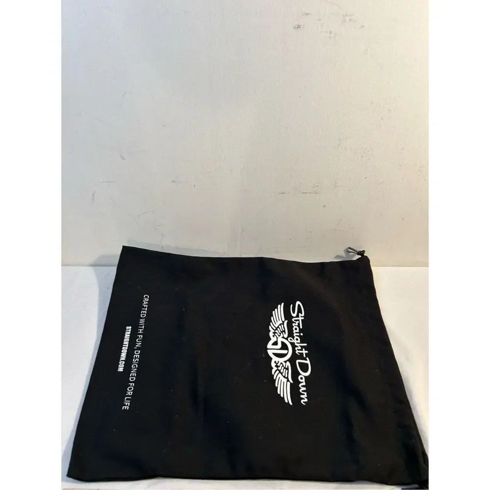 Straight Down Black Golf Shoe travel bag‎ new 16